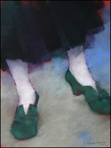 passacaille green shoes 
and white stockings  30·40
NFSY